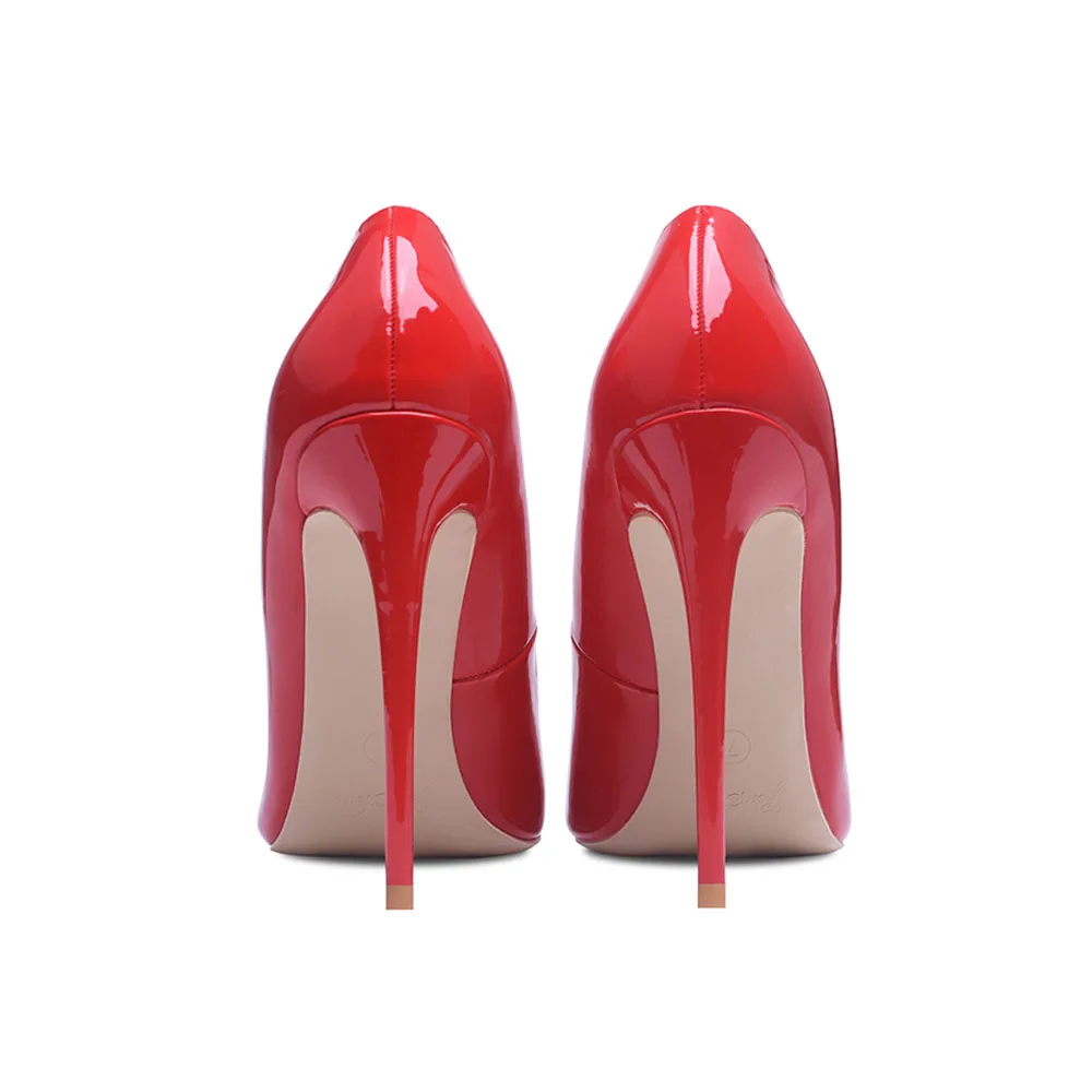 Туфли женские туфли лодочки на высоком каблуке 12 см Tacones Остроносые шпильке Talon