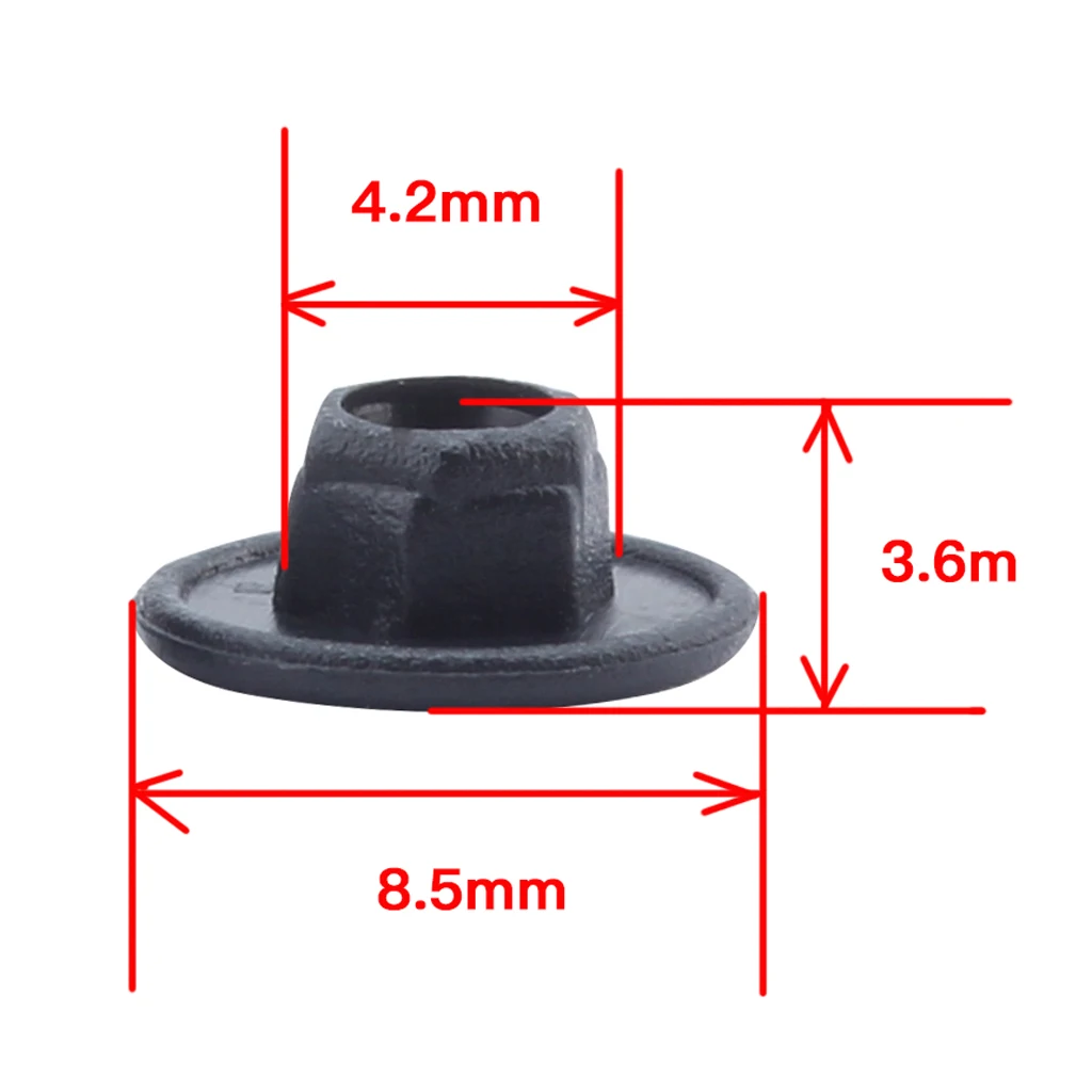 20Pcs Mountain Bike Headset Cover Cap Fixed Gear M5 M6 Hexagon Screw Cap