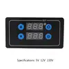 Módulo de Control de ciclo programable temporizador de Cuenta regresiva 0,1 s-999h, Dalay relé de tiempo de 5V/12V/220V voltaje opcional ► Foto 1/6