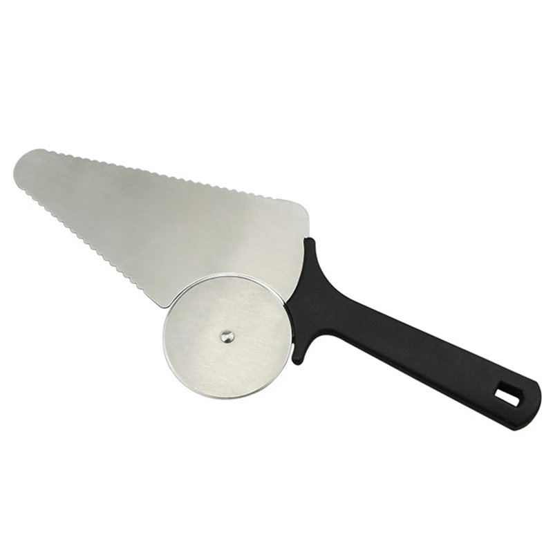 Buy 2 in 1 Multifunctional Stainless Steel Pizza Cutter Cut Pizza Tools Kitchen