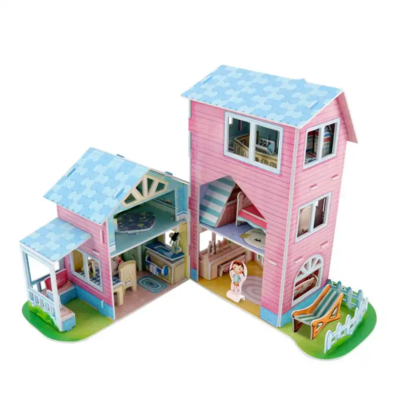 Construire Ma Petite Villa Alisa Maison 3d Stereo Modele Garcon Filles Bricolage Blocs Creatifs Jouets Led Conception D Eclairage Garcon Modelisation Diy 3d Modelebricolage Jouet Aliexpress