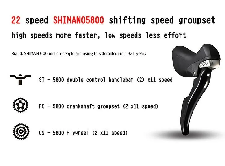 Excellent 7.5kg RAA Di2 Mechanical Carbon Road Bike Frame Wheels Crank Matt Electronic 56cm White Red Color 18 Excellent 7.5kg RAA Di2 Mechanical Carbon Road Bike Frame Wheels Crank Matt Electronic 56cm White Red Color 18