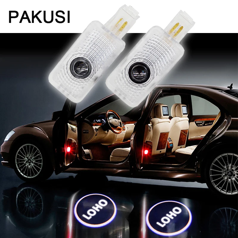 PAKUSI Car door lights For Honda Acura MDX RLX TL TLX ZDX