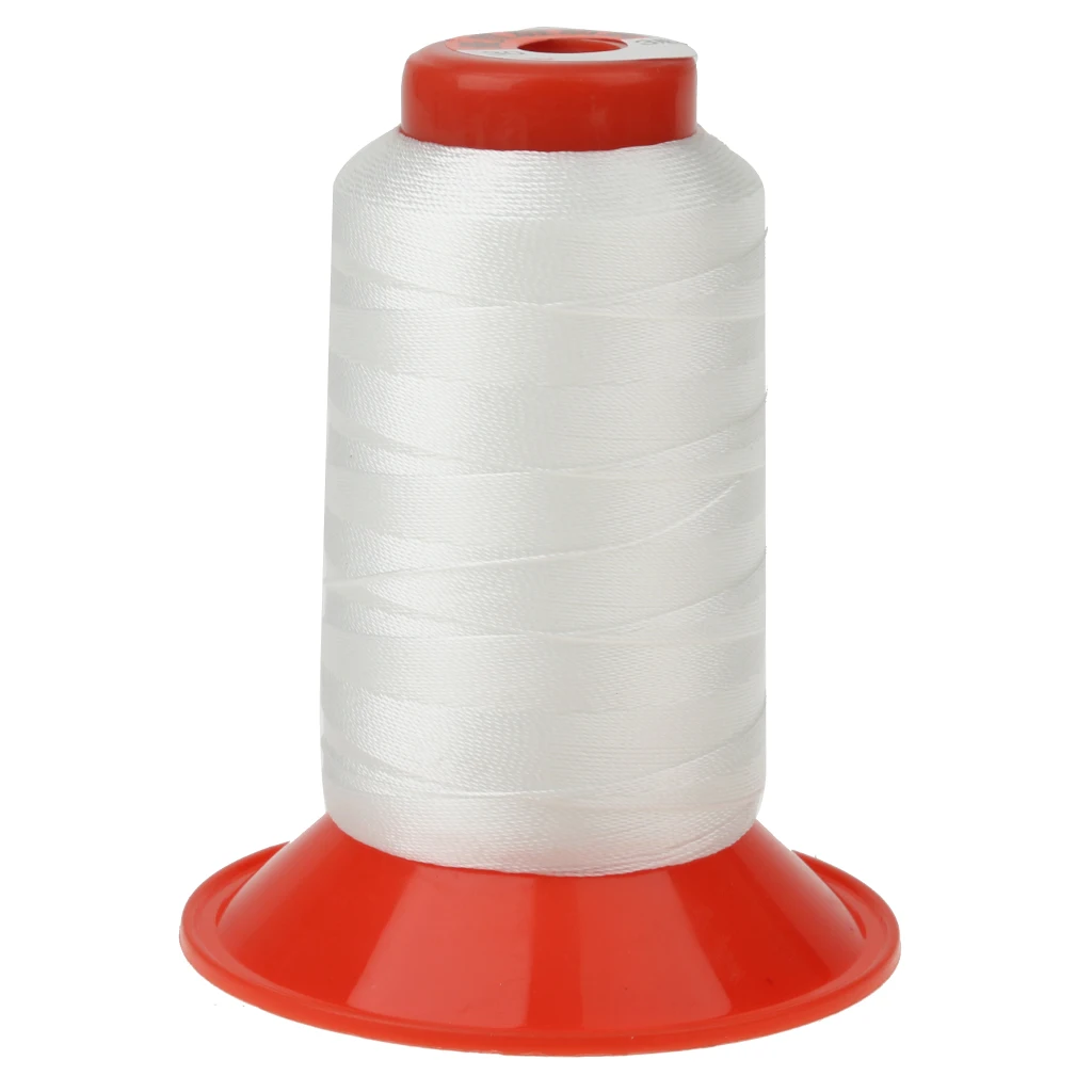 White Bonded Nylon Sewing Thread with Sewing Needles for Leather Upholstery