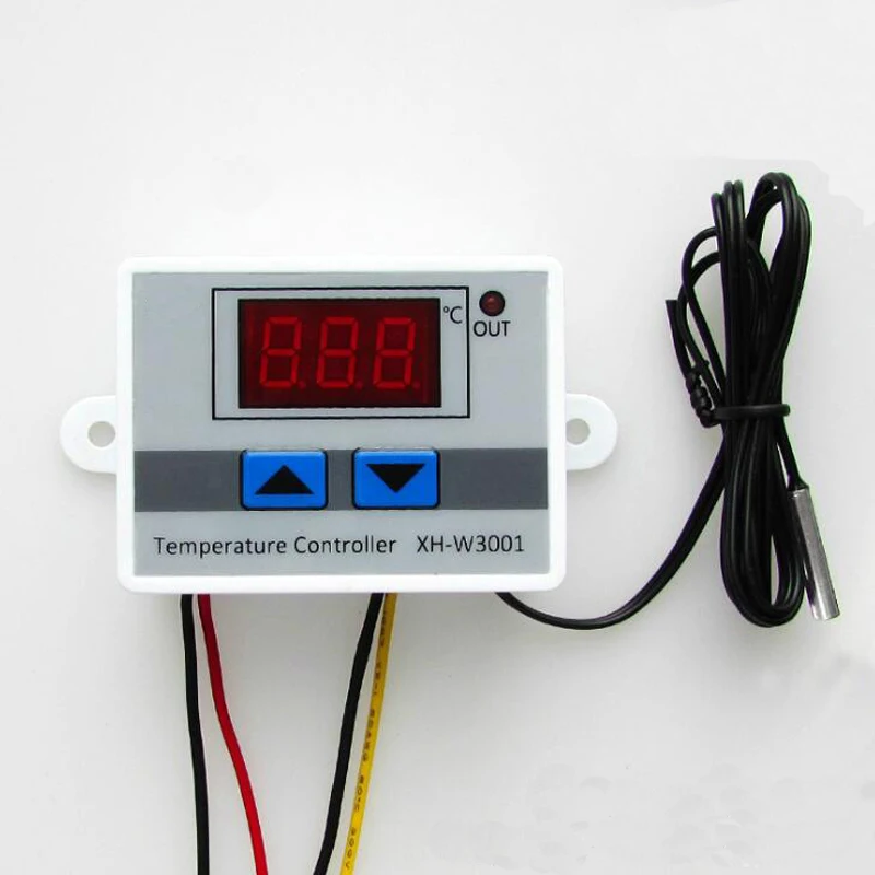 s/ XH-W3001 12V 24V 220V Digital Thermostat Schalter Temperaturregler 2018 