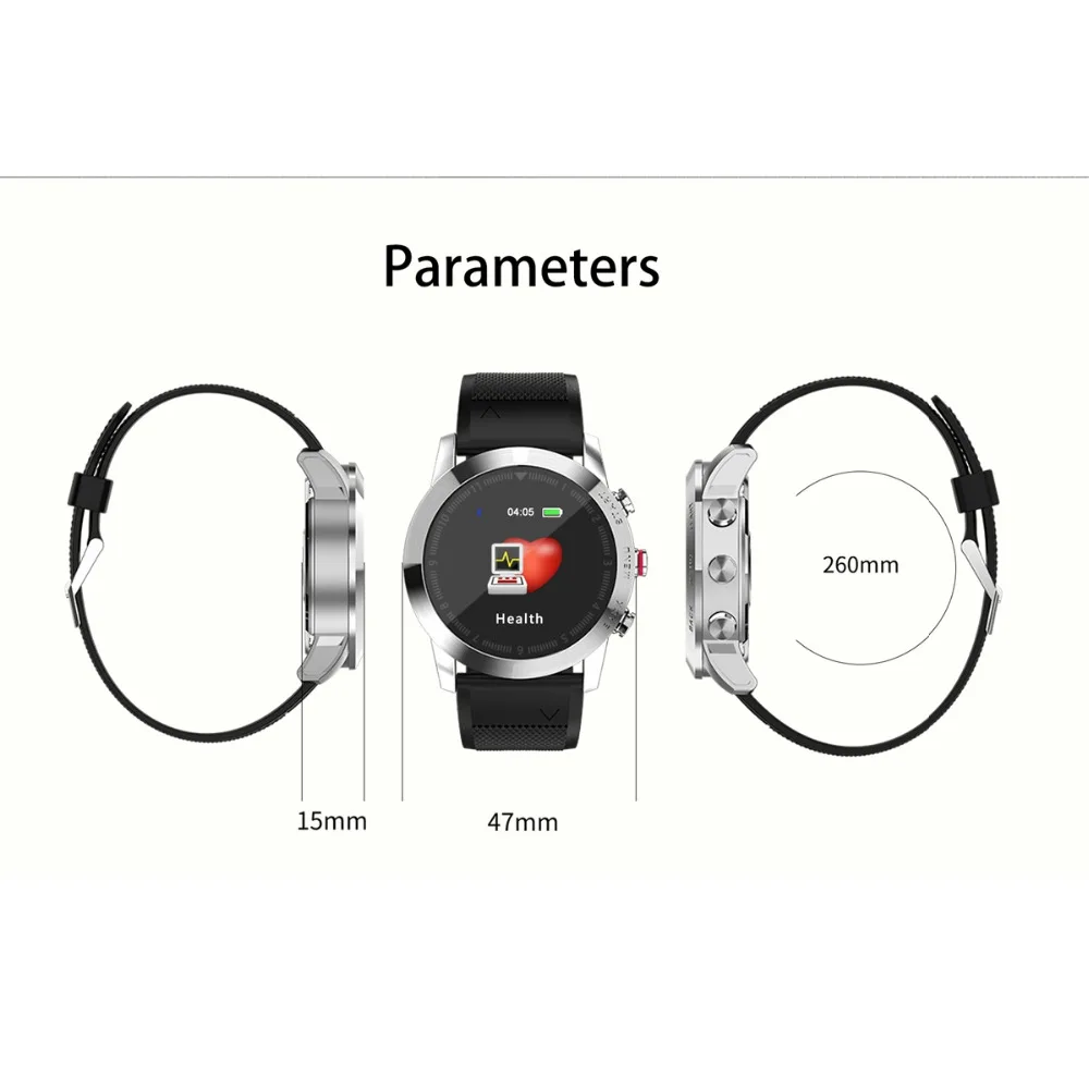 S10 Смарт-часы IP68 водонепроницаемые спортивные часы Bluetooth 4,2 мониторинг сердечного ритма Смарт-часы фитнес-трекер Браслет для телефона