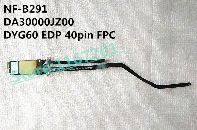 100% Оригинальный ЖК кабель для ноутбука/LED/LVDS Lenovo yoga 900 910 DYG60 NF B291 DA30000JZ00 DA30000JZ10 EDP 40pin