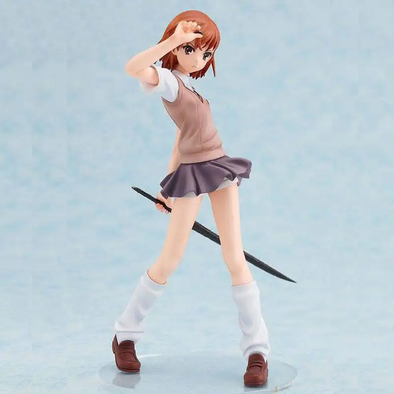 New 18cm Electro Master Toaru Kagaku no Railgun Mikoto Misaka Misaka Mikoto action figure toy Anime Toyes gift doll collectors  06