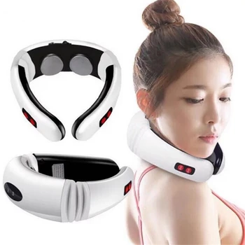

Cervical Massager Electromagnetic Shock Pulse Cervical Physical Therapy Instrument Multifunction Neck Massage Health Care