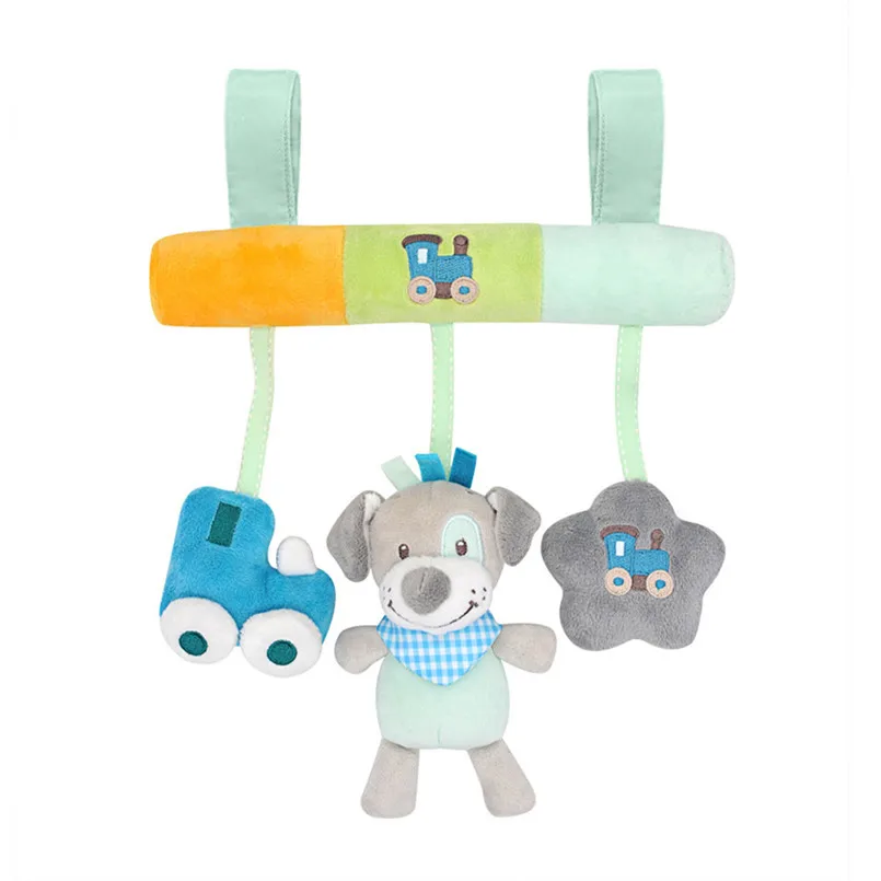 Детская игрушка, погремушка, мягкая, для младенцев, животные, спиральные игрушки на коляску, кроватку, кровать, Juguetes Para для новорожденных, висящий колокольчик - Цвет: 13