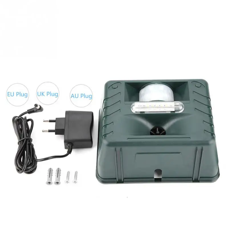 

New Ultrasonic Pest Repellent 4 Alarm Sounds Electronic Pest Repellent for Wild Animals Birds Outdoor High Quality