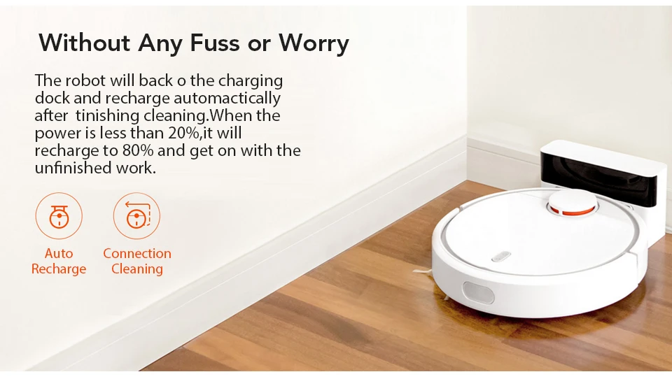Xiaomi Mi Robot Vacuum Home Life Clearing Tool Automatic Sweeping Dust Sterilize Smart Planned Mobile App Remote Control (10)