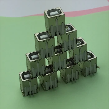 

10pcs/lot USB B Type Female Socket Connector G45 for Printer Data Interface Free Shipping