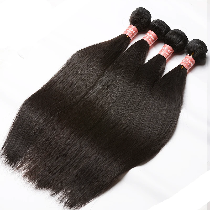 Brazilian-Hair-Weave-Bundles-Straight-100-Human-Hair-Extension-4-Pieces-Natural-Black-Color-For-Women