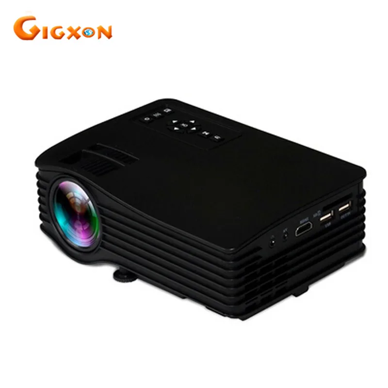 

Gigxon - G036 New portable projector LED projector 640*480 home cinema projector UC36