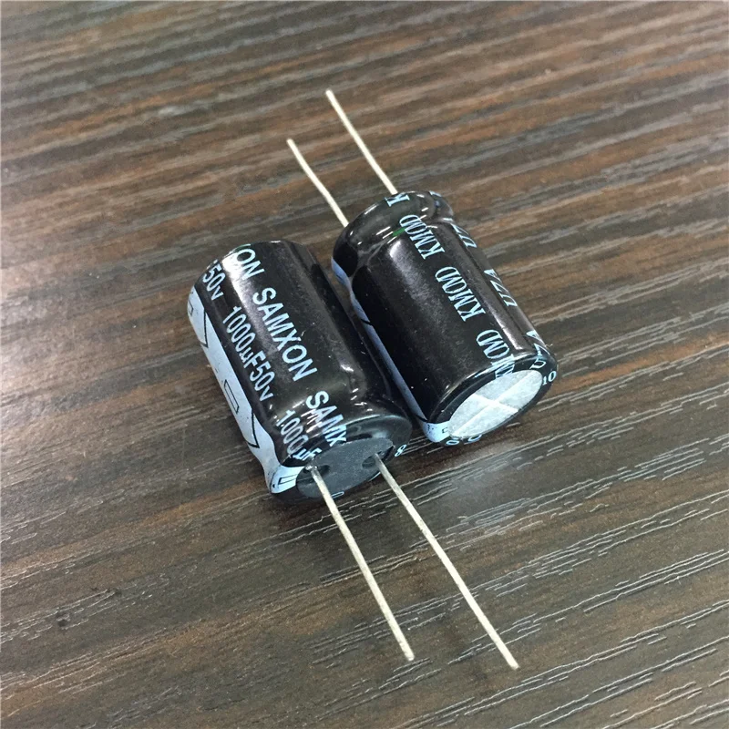 20 штук 1000 мкФ с алюминиевой крышкой 50В SAMXON км серии 16x25mm 50V1000uF хорошее качество