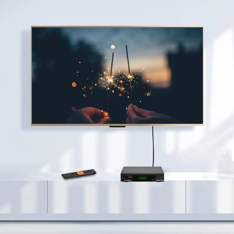 GTmedia V7 плюс спутниковый ресивер 1080P ТВ приставка DVB-S/S2+ T/T2 декодер ЕС реквизит
