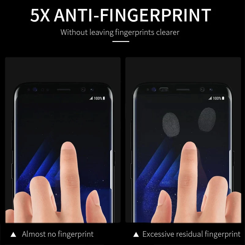 Защитное стекло для samsung Galaxy S9 S9Plus S8 S8Plus Note 8 9 закаленное защитное стекло 5D с закругленными краями S9 S8 стекло