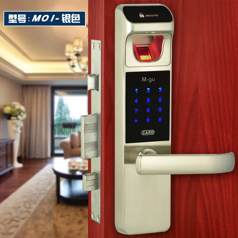 fingerprint scanner door lock, fingerprint reader door lock, biometric fingerprint door lock