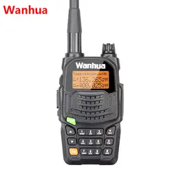 Wanhua UV-6S рация Dual Band двухстороннее радио 3800 мАч УКВ Портативный радиолюбителей трансивер Профессиональный CB радио станция
