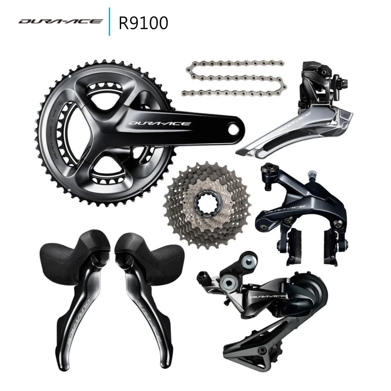 Shimano DURA ACE 9100 R9100 groupset 2*11s 22s road bike bicycle groupsets | Спорт и развлечения