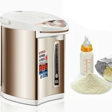 Электрический термос 304 из нержавеющей стали, домашняя изоляция, большая емкость, электрический чайник, безопасная функция автоматического отключения