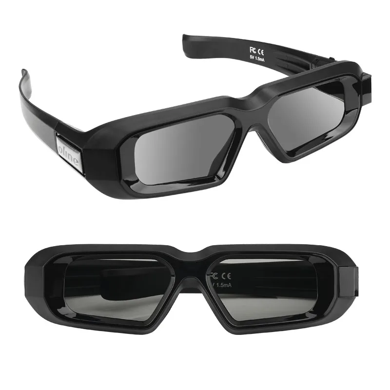 2PCS NX60 Bluetooth 3D Shutter Active TV Glasses 3D Glasses For Epson