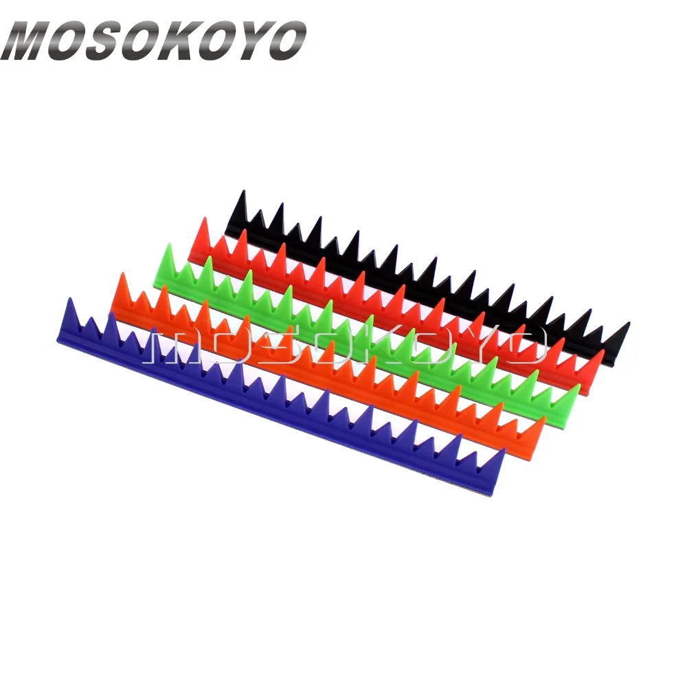 Неравномерная Байкерская наклейка на шлем Mohawk для мотоцикла резиновая 13 дюймов в