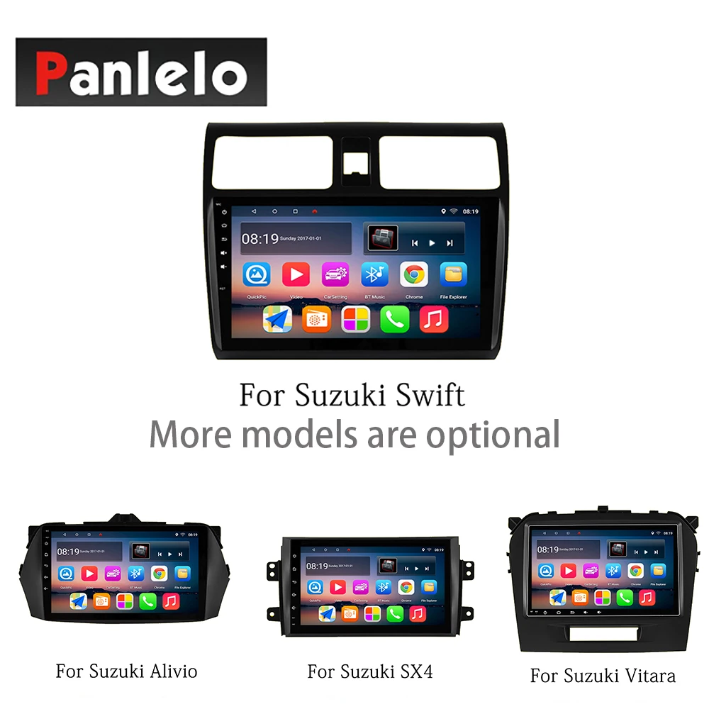 

Panlelo Android For Suzuki SX4 Alivio Swift Vitara Mirror Llink Touch Screen Bluetooth Hands free Call Steering Wheel Control