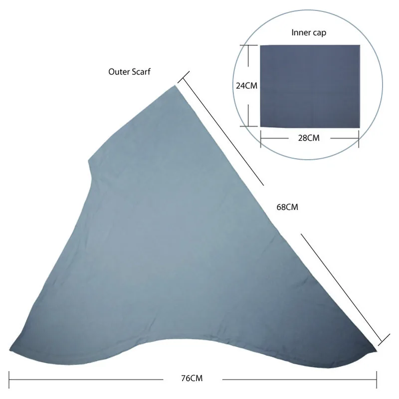 Женский мусульманский сакраф, сплошной комплект из 2 предметов, наружный шарф и внутренняя шапка хиджабы, мусульманский исламский шарф, шарфы, сплошной хиджаб, шапка s