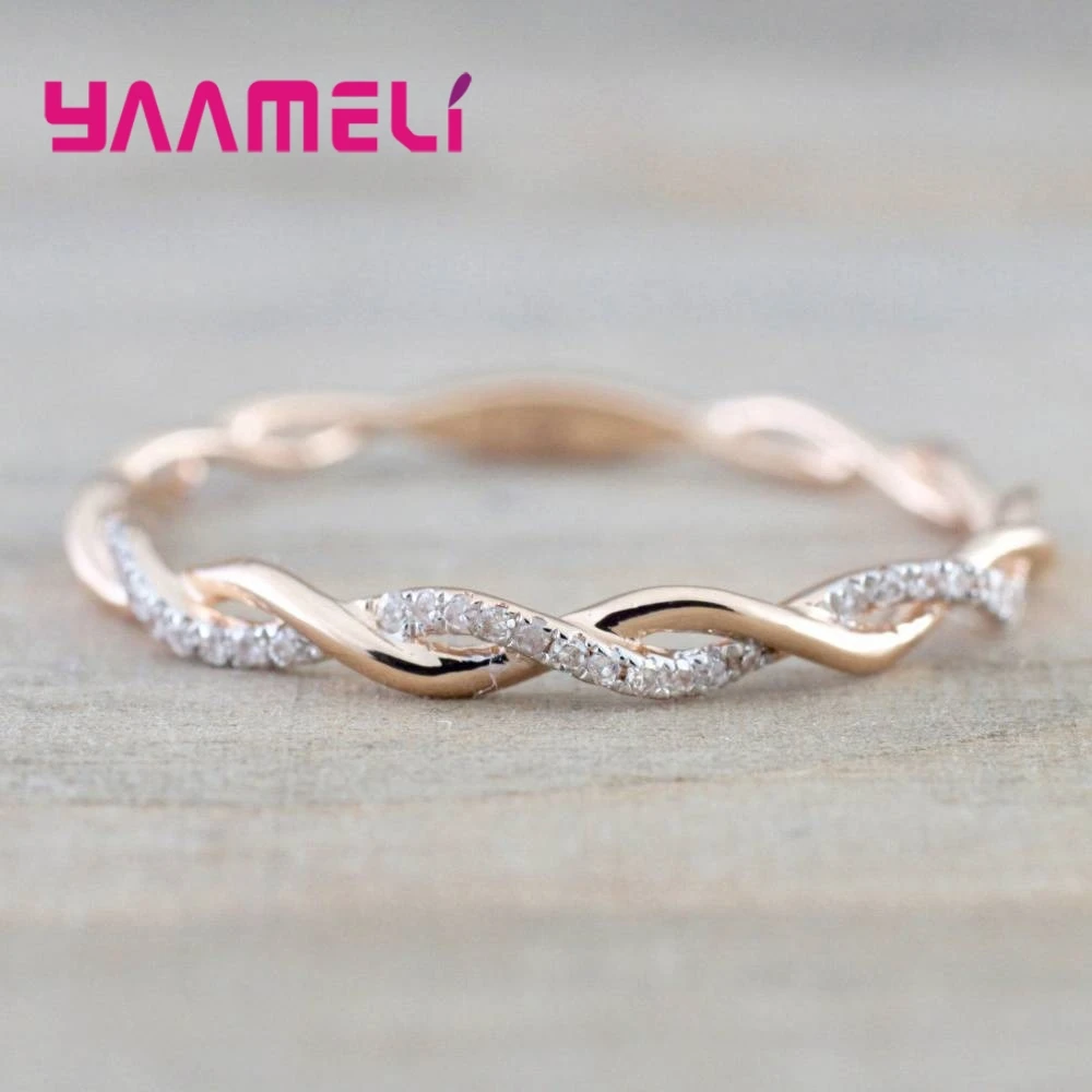 

Free Shipping New Cubic Zirconia Engagement Ring Fashion Female Jewelry Women S90 Rings For Party