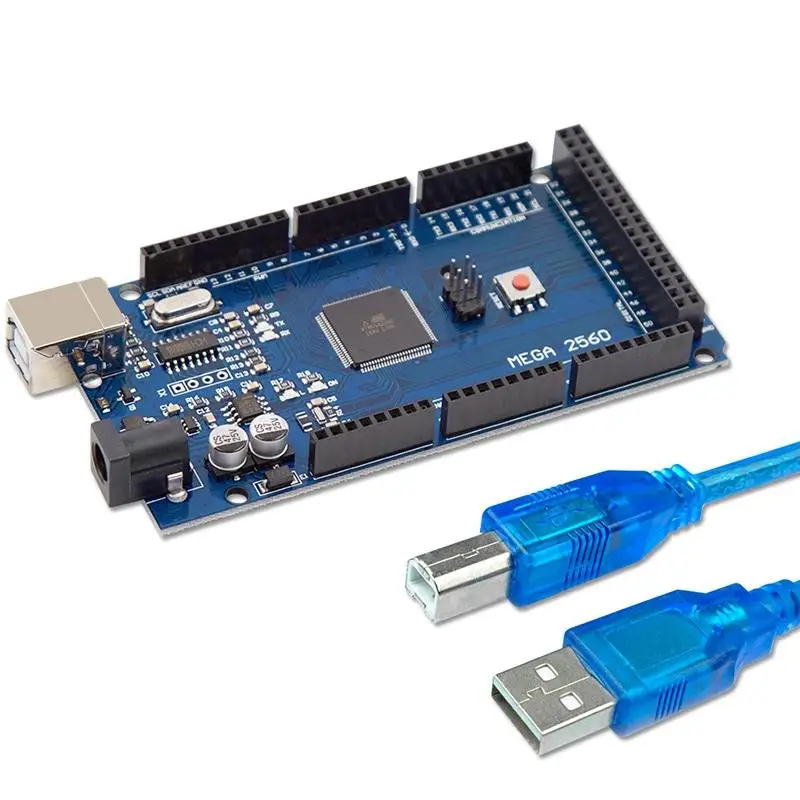 Mega 2560 R3 Mega2560 Rev3+ Ramps 1,4 контроллер+ Ramps1.4 Lcd 12864 Lcd для 3d принтера комплект