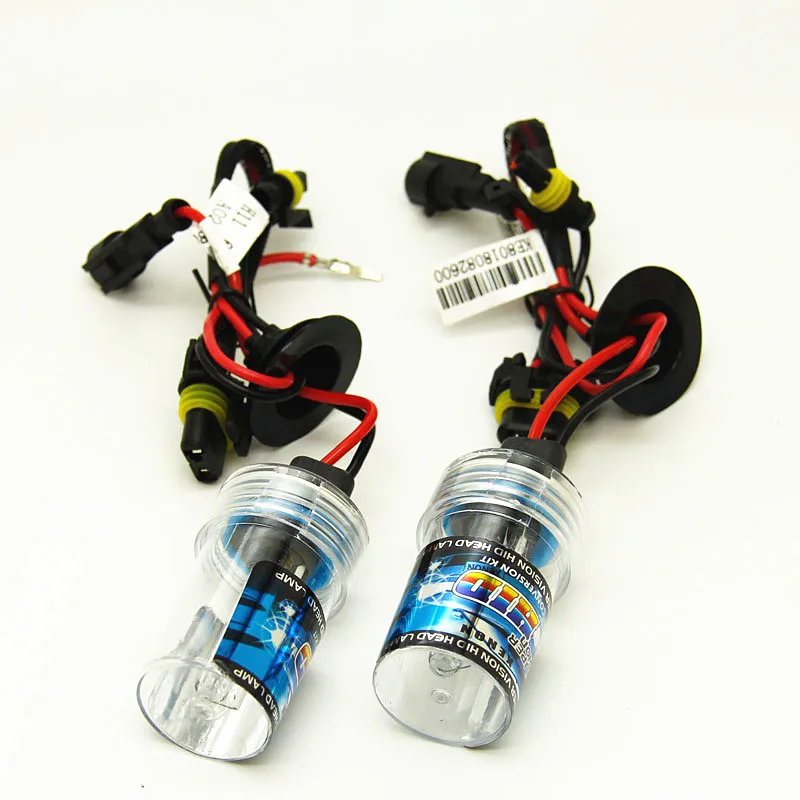 2pcs hid lamp 35W H11 H7 H3 H1 9005 9006 HB3 HB4 auto 12v xenon headlight lamp 6000k 8000k 10000k 2