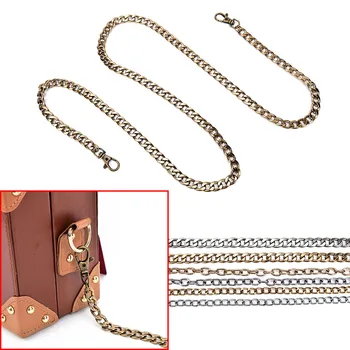 

High quality metal purse chain women's handbag hanles and shoulder straps chain diy chain bag strap chain 6 Styles