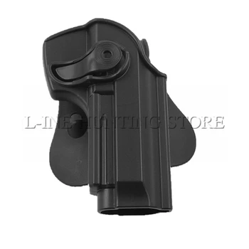 

IMI Gun Holster M9 Hunting Accessories Airsoft Belt Loop Paddle Platform Tactical Pistol Holster With Duble Magazine Pouch