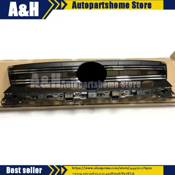 

OEM for 12-17 V W Tiguan Black With Chrome Front Radiator Grille Grill