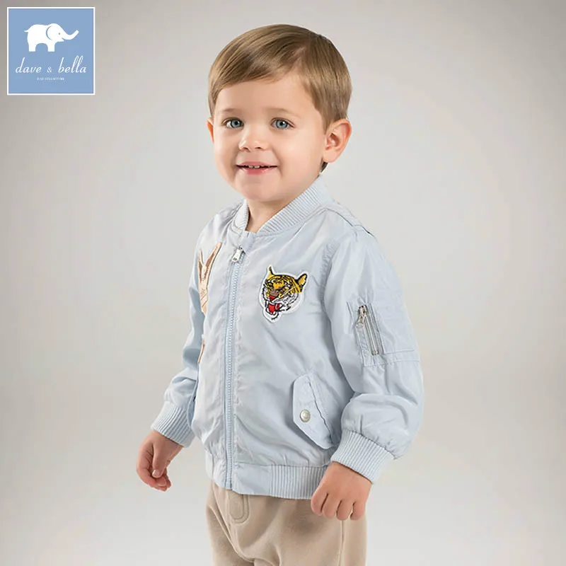 DB7370 dave bella spring infant baby boys fashion coat kids toddler