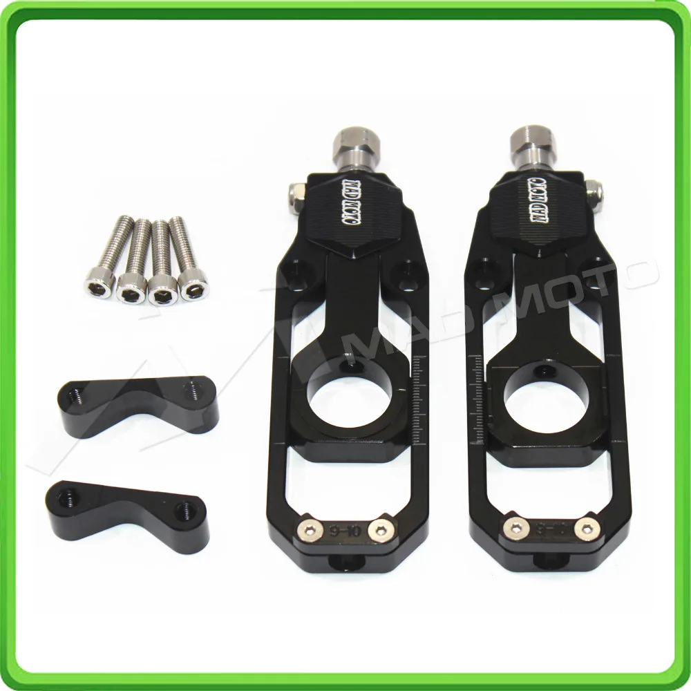 Motorcycle Chain Tensioner Adjuster fit for HONDA CBR 600 RR CBR600RR 2005 2006 Black (11)