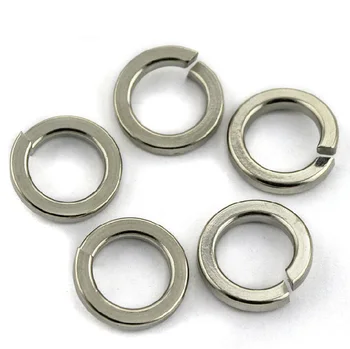 

M6 stainless steel spring washer gasket 100pcs/lot free shipping