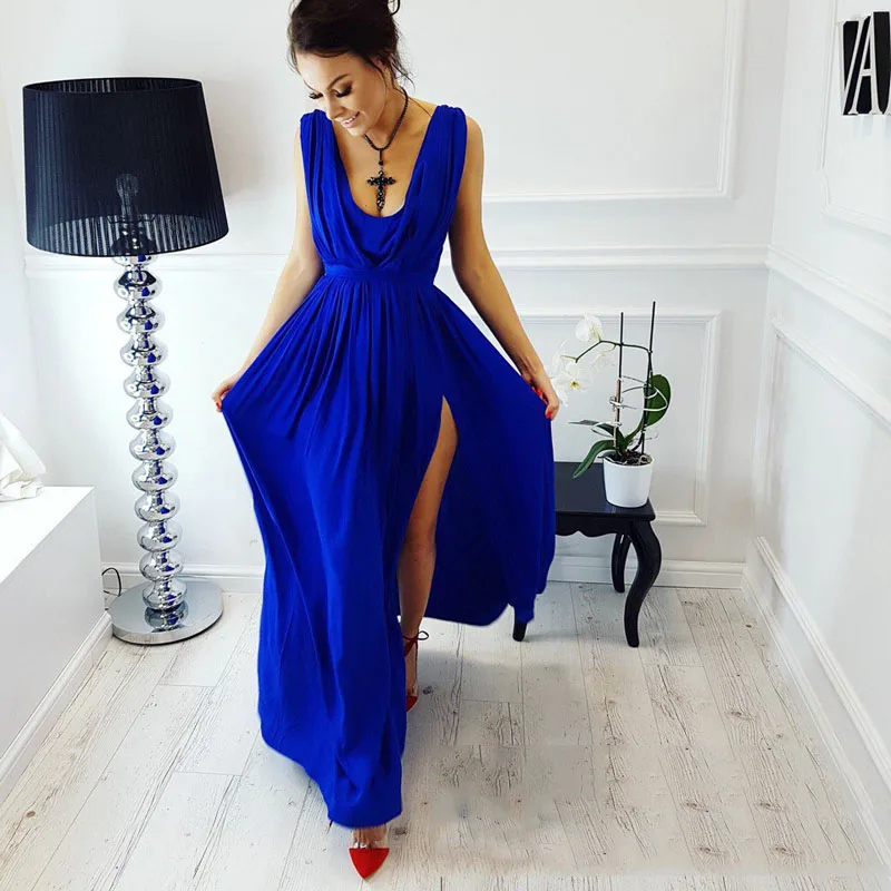 Синее Платье