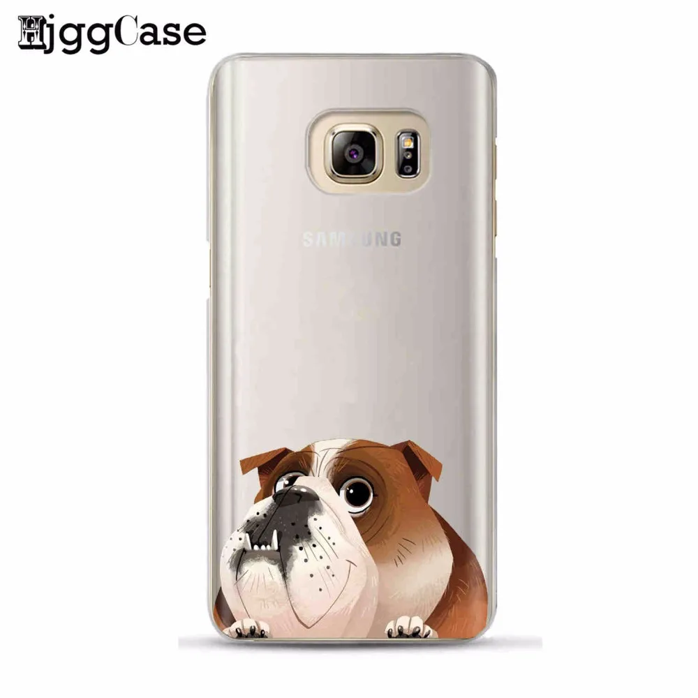 Cute Cartoon Animal Cat Dog Bulldog phone Case for Samsung Galaxy S6 S7 Edge S8 S9 plus J3 J5 J7 A3 A5 A7 2016 2017 A8 plus 2018 Cute Cartoon Animal Cat Dog Bulldog phone Case for Samsung Galaxy S6 S7 Edge S8 S9 plus J3 J5 J7 A3 A5 A7 2016 2017 A8 plus 2018
