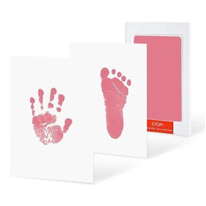 New Baby Hand Print Footprint Non-Contact Type Inkpad Imprint Hand Inkpad Watermark Infant Souvenirs Casting Clay Toys Gift New Baby Hand Print Footprint Non-Contact Type Inkpad Imprint Hand Inkpad Watermark Infant Souvenirs Casting Clay Toys Gift