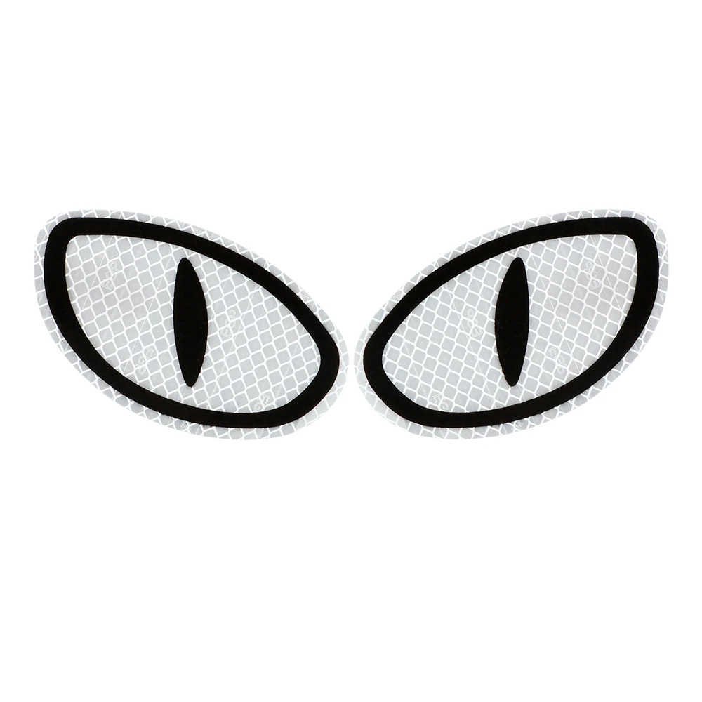 FORAUTO светоотрающей полосой 2 шт. автомобиль Стикеры Светоотражающая наклейка для