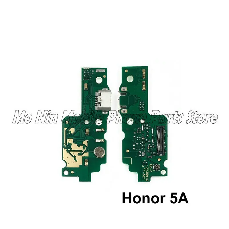

New Microphone Module+USB Charging Port Board Flex Cable Connector Parts For Huawei Honor Play 5A 5C 5X Replacement