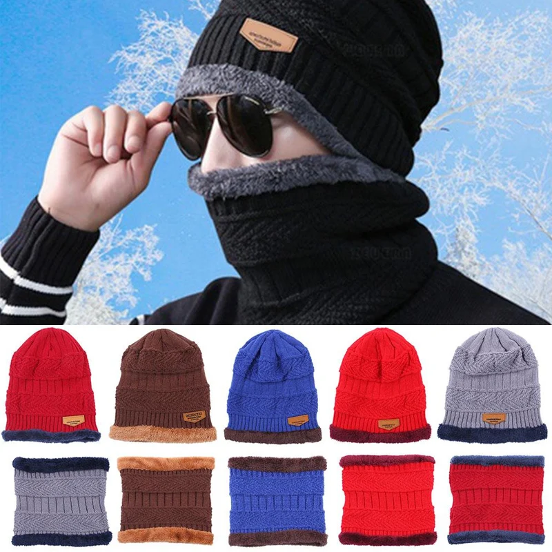 Best 2Pcs Set Head Scarf Cap Women Men Hat Outdoor Sports Bicycle Riding Headband Bike Cycling Bandanas Neck Tube Warmer Bandanas