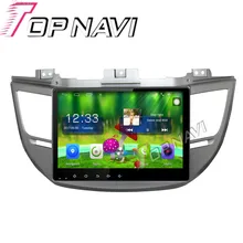 Topnavi 10.1” Quad Core Android 6.0 Car GPS Navigation For HYUNDAI IX35/Tucson 2015 Radio Audio Multimedia Stereo Without DVD
