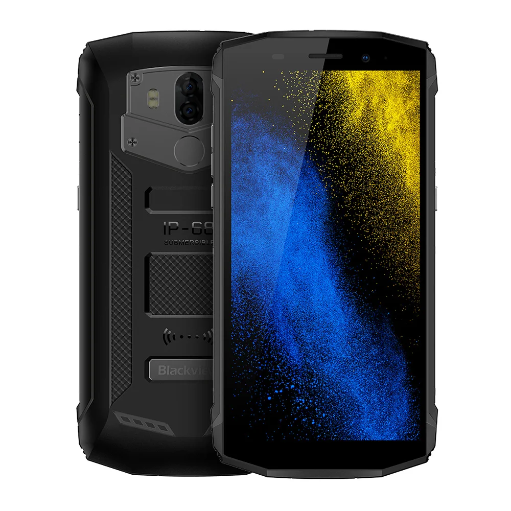 

Blackview BV5800 IP68 Waterproof Smartphone 4G Android 5.5'' 13.0MP 5580mAh Quad Core Mobile Phone 2GB 16GB Fingerprint Phones