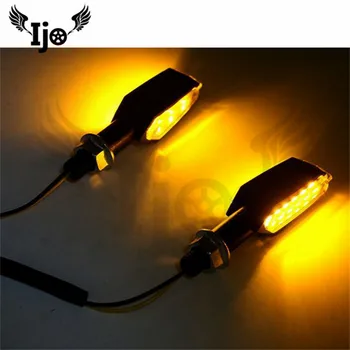 

eclairage plaque moto rear light unviersal for kawasaki vn honda hornet cafe racer front light tail lamp motorcycle sinyal led