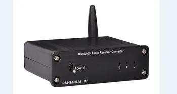 

M3 HIFI Mini Lossless music decoder Bluetooth Audio Receiver Decoder DAC Fiber Coaxial Lossless Output With Power Adapter