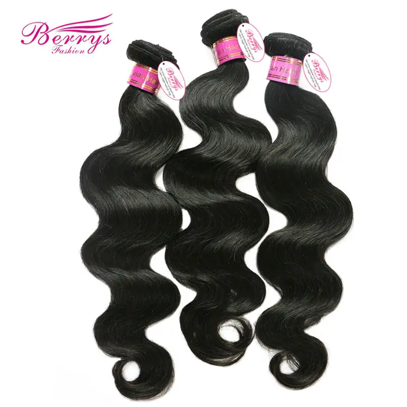 Hot Selling Berrys Fashion Peruvian Virgin Hair Body Wave